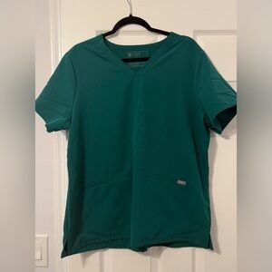 FIGS Women’s Hunter Green Scrub Top